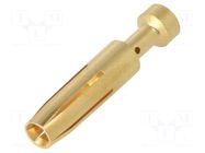 Contact; female; gold-plated; 0.5mm2; turned contacts; crimped LAPP