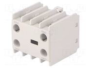 Auxiliary contacts; Leads: screw terminals; front; CTX3 MINI LEGRAND
