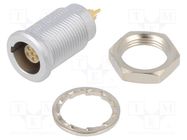 Connector: circular; 00; socket; female; PIN: 6; soldering; 1.5A LEMO