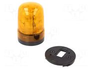 Signaller: lighting; amber; SF10; 10÷30VDC; Light source: LED; IP23 PATLITE