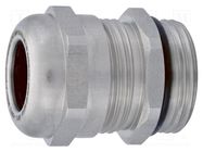 Cable gland; with earthing; M20; 1.5; IP68; stainless steel HUMMEL