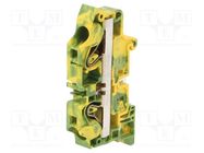 Splice terminal: rail; 0.5÷10mm2; ways: 1; terminals: 2; Width: 10mm 