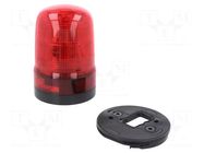 Signaller: lighting; red; SF10; 90÷250VAC; Light source: LED; IP23 PATLITE