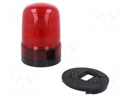 Signaller: lighting; red; SL10; 10÷30VDC; Light source: LED; IP23 PATLITE