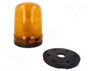 Signaller: lighting; amber; SL15; 10÷30VDC; Light source: LED; IP23 PATLITE