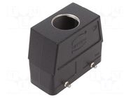 Enclosure for connectors: HDC; size 16B; for cable; Han® M; high HARTING