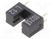 Sensor: photoelectric; through-beam (with slot); THT; -25÷75°C OMRON Electronic Components