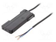 Sensor: optical fiber amplifier; PNP; IP40; Connection: cables; 2m PANASONIC