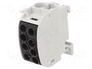 Splice terminal: distribution block; 202A; 1kV; screw terminal SIMET