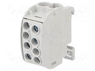 Splice terminal: distribution block; 202A; 1kV; screw terminal SIMET