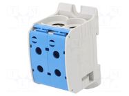 Splice terminal: rail; STB; 232A; 1kV; screw terminal; blue; 95mm2 SIMET