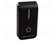 RFID reader; 7÷25V; 1-wire; antenna; 83x44x14mm; black; 125kHz 