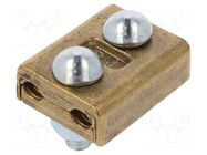 Connector: screw terminal; straight; for cable; screw terminal BM GROUP
