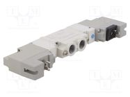 Electromagnetic valve; 1÷7bar; 5/2 bistable; aluminium; IP65 