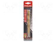 Drill bit; for metal; Ø: 13mm; high speed steel TIN coated HSS-R PROLINE