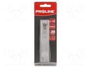 Blade; 18mm; 10pcs. PROLINE