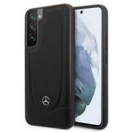 Mercedes Leather Urban Line Case for Samsung Galaxy S22+ - Black, Mercedes
