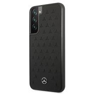 Mercedes MEHCS22MPSQBK S22+ S906 czarny/black hardcase Leather Stars Pattern, Mercedes