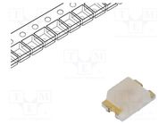 LED; SMD; 0805; yellow; 7mcd; 2x1.3x0.8mm; 130°; 2.1÷2.6V; 20mA; 52mW LUMEX