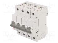 Circuit breaker; 230/400VAC; Inom: 6A; Poles: 3+N; Charact: C; 10kA ETI POLAM