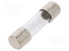 Fuse: fuse; quick blow; 1.5A; 250VAC; cylindrical,glass; 5x20mm BEL FUSE