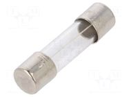 Fuse: fuse; 63mA; 250VAC; time-lag; cylindrical,glass; 5x20mm; 5ST BEL FUSE