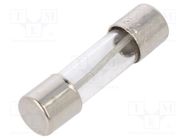 Fuse: fuse; time-lag; 300mA; 250VAC; cylindrical; 5x20mm; brass; 5TT BEL FUSE