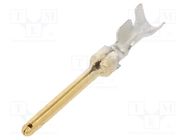 Contact; male; gold-plated; 20AWG÷24AWG; 5A AMPHENOL COMMUNICATIONS SOLUTIONS