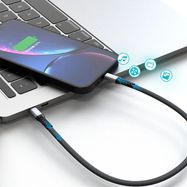 Dudao L10P Lightning - USB-C PD 20W cable 0.23m - black, Dudao