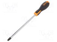 Screwdriver; Pozidriv®; PZ4; EVOX; Blade length: 200mm BETA