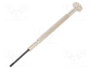 Screwdriver; slot; precision; SL 1,8; Blade length: 23mm BETA