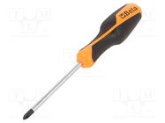 Screwdriver; Pozidriv®; PZ2; BETAGRIP; Blade length: 100mm BETA