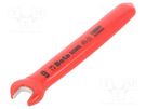 Wrench; insulated,single sided,spanner; 9mm BETA