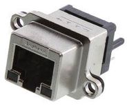 RUGGED RJ45 JACK, 8P8C, 1PORT, TH