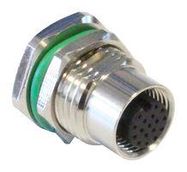 SENSOR CORD, 17P M12 RCPT-FREE END, 3.9"