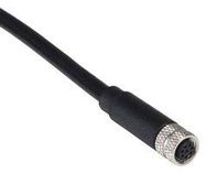 SENSOR CORD, 8P M8 RCPT-FREE END, 3.3FT