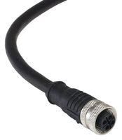 SENSOR CORD, 4P M12 RCPT-FREE END, 3.3FT