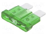 Fuse: fuse; 30A; 32VDC; automotive; 19.1mm; UNIVAL OPTIFUSE
