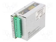 Power supply: buffer; modular,for DIN rail; 50W; 13.2VDC; 4A MERAWEX