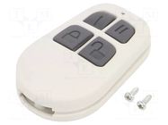 Enclosure: for remote controller; IP20; X: 36mm; Y: 58mm; Z: 13mm MASZCZYK
