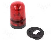 Signaller: lighting; red; SF08; 10÷30VDC; Light source: LED; IP23 PATLITE