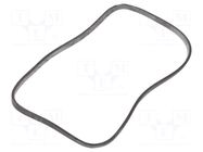 Rubber bands; ESD; 178x3.2mm; Thk: 1.6mm; 173pcs; black; <1MΩ EUROSTAT GROUP
