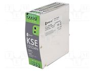 Power supply: switching; for DIN rail; 120W; 24VDC; 5A; 90÷264VAC BREVE TUFVASSONS