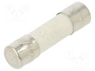 Fuse: fuse; time-lag; 3.15A; 250VAC; ceramic; 5x20mm; brass; bulk OPTIFUSE