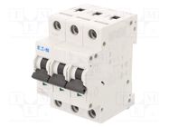 Circuit breaker; 230/400VAC; Inom: 25A; Poles: 3; Charact: B; 15kA EATON ELECTRIC