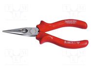 Pliers; insulated,universal,elongated; 160mm BERNSTEIN