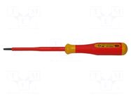 Screwdriver; insulated; slot; SL 3.5; Blade length: 100mm BERNSTEIN