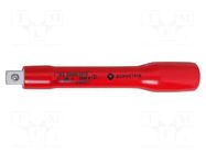 Extension; insulated; 3/8"; 125mm BERNSTEIN