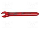 Wrench; insulated,single sided,spanner; 8mm BERNSTEIN