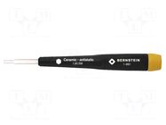 Ceramic trimmer; Bit: hex key; Size: HEX 2mm; Blade length: 20mm BERNSTEIN